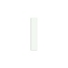 Lettre "l" minuscule en alu découpé, coloris et dimensions au choix