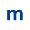 Lettre "m" minuscule en alu découpé, couleur et hauteur au choix
