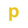 Lettre "p" minuscule en alu découpé, coloris et dimensions au choix