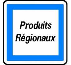 Panneau routier "Produits régionaux" CE50