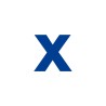 Lettre "x" minuscule en alu découpé, 5 coloris et 2 hauteurs
