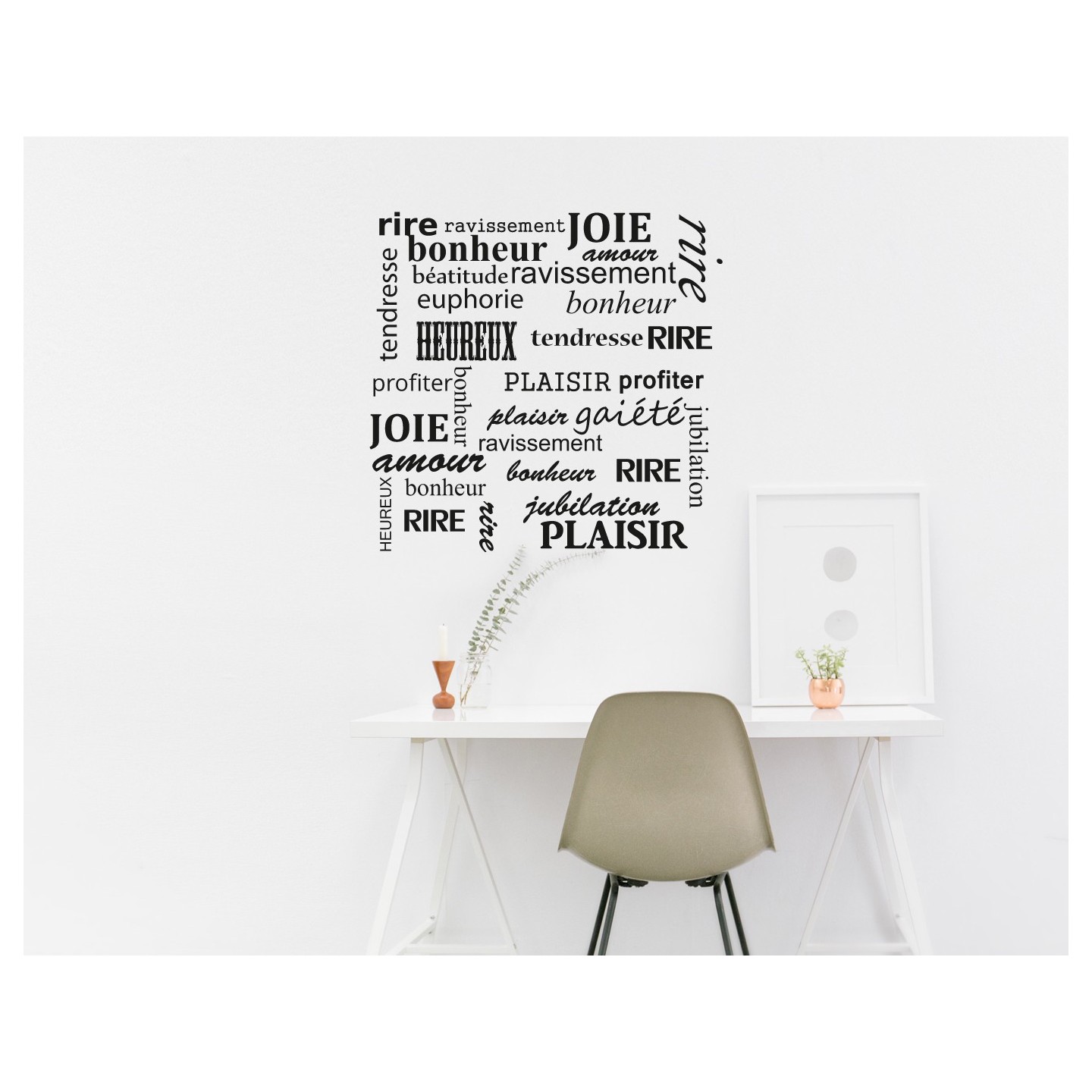 Sticker "Rire , joie"