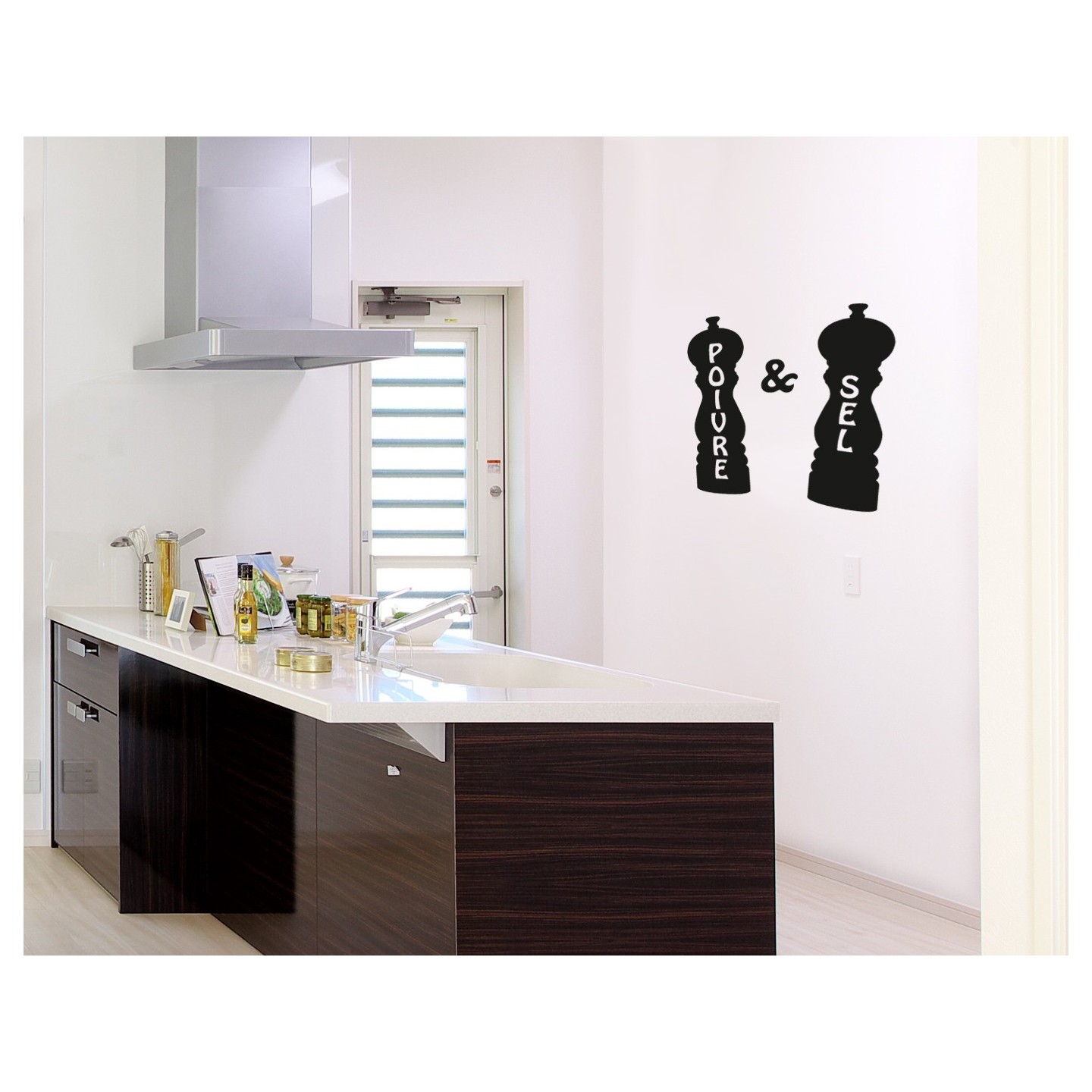 Sticker "Poivre et sel"