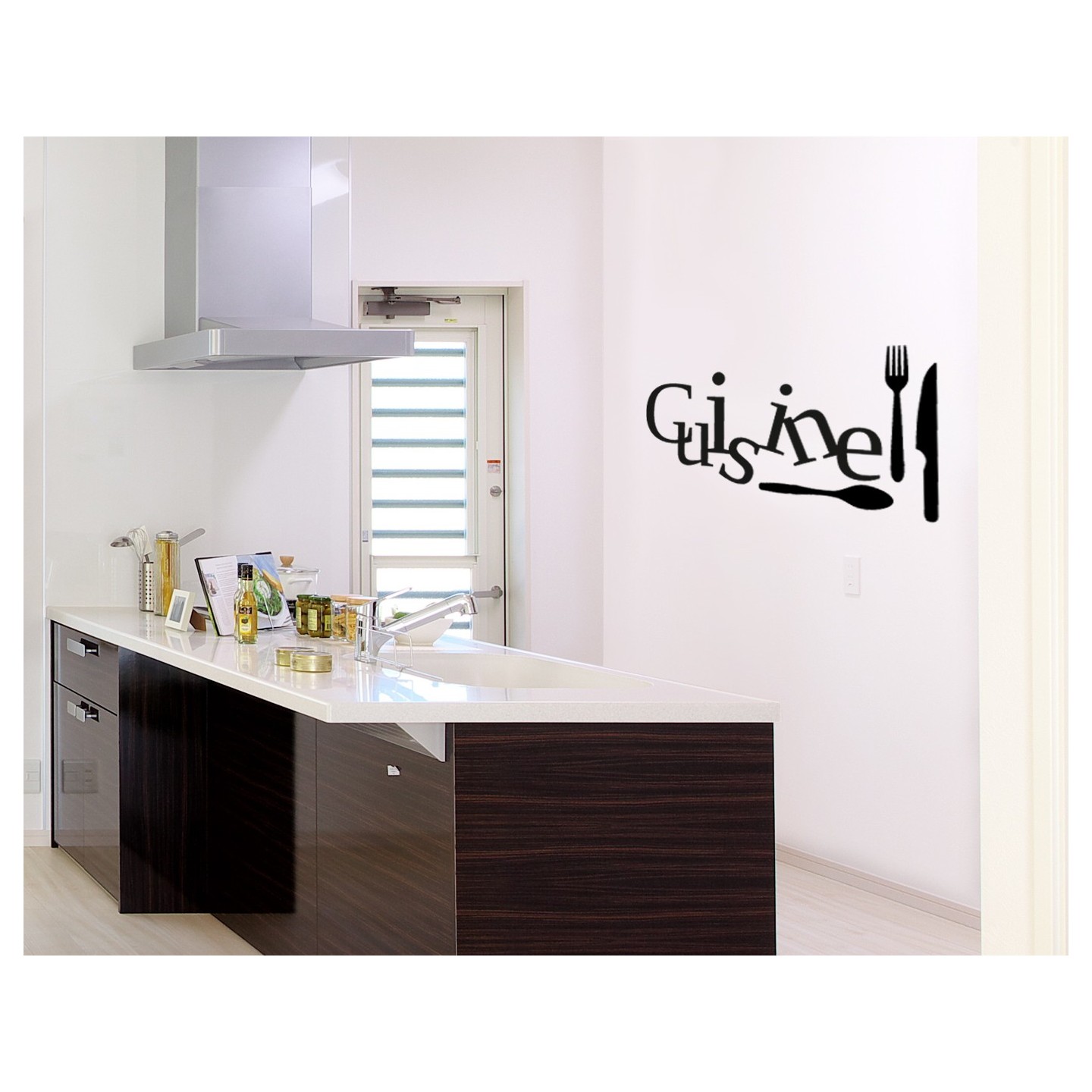 Sticker "Cuisine et couverts"