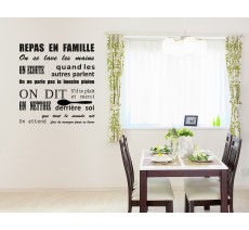 Sticker "Repas en famille"