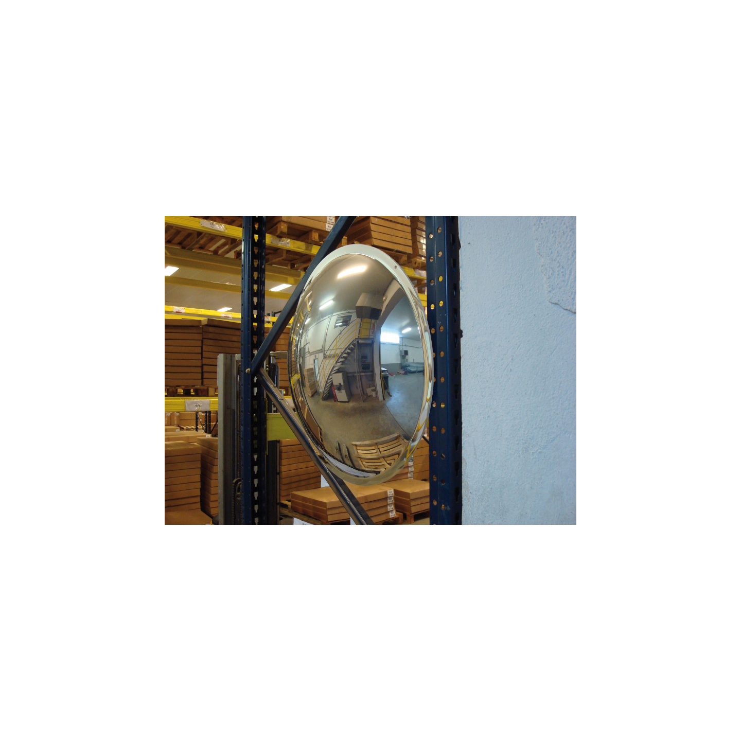 Miroir hémisphérique de sécurité 1/2 sphère diamètre 800mm