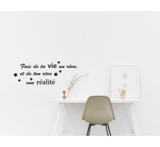 Sticker "Fais de ta vie"