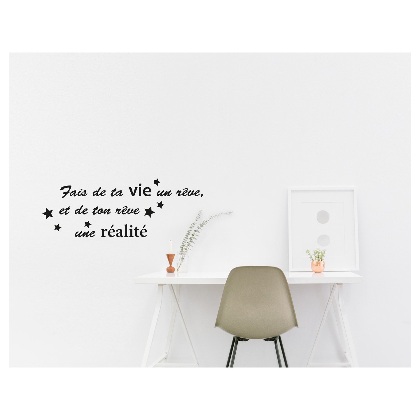 Sticker "Fais de ta vie"