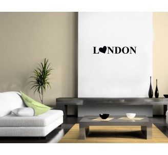 Sticker "London Coeur"