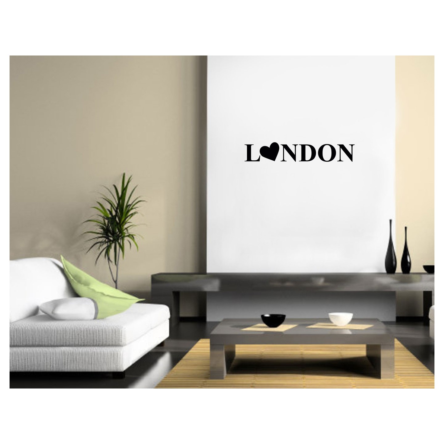 Sticker "London Coeur"