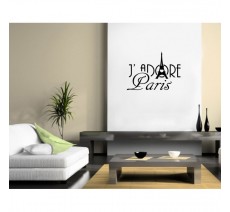 Sticker "J'adore Paris "