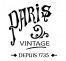 Sticker "Paris Vintage"