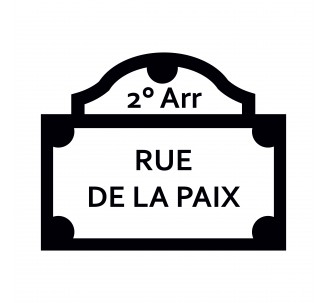 Sticker "Rue de la Paix"