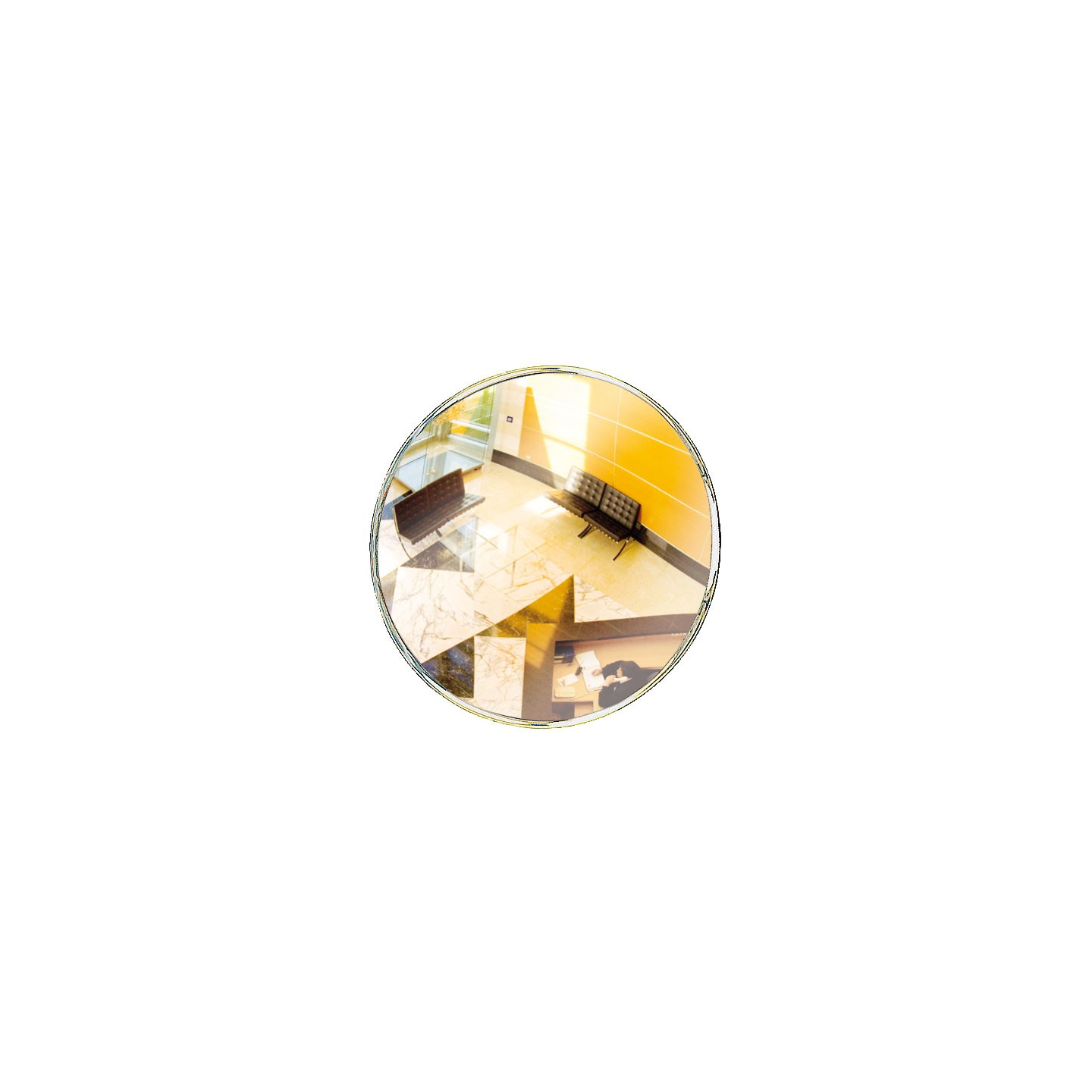 Miroir de surveillance pour l'intérieur incassable diamètre 600mm