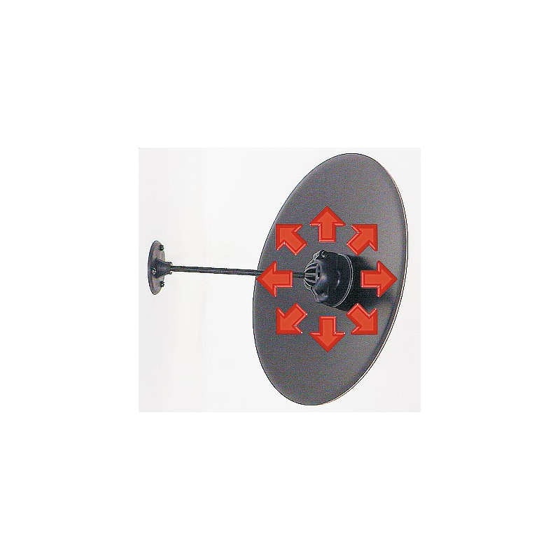 Miroir de surveillance pour l'intérieur incassable diamètre 600mm