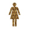 Silhouette à effet texture Corde    Femme