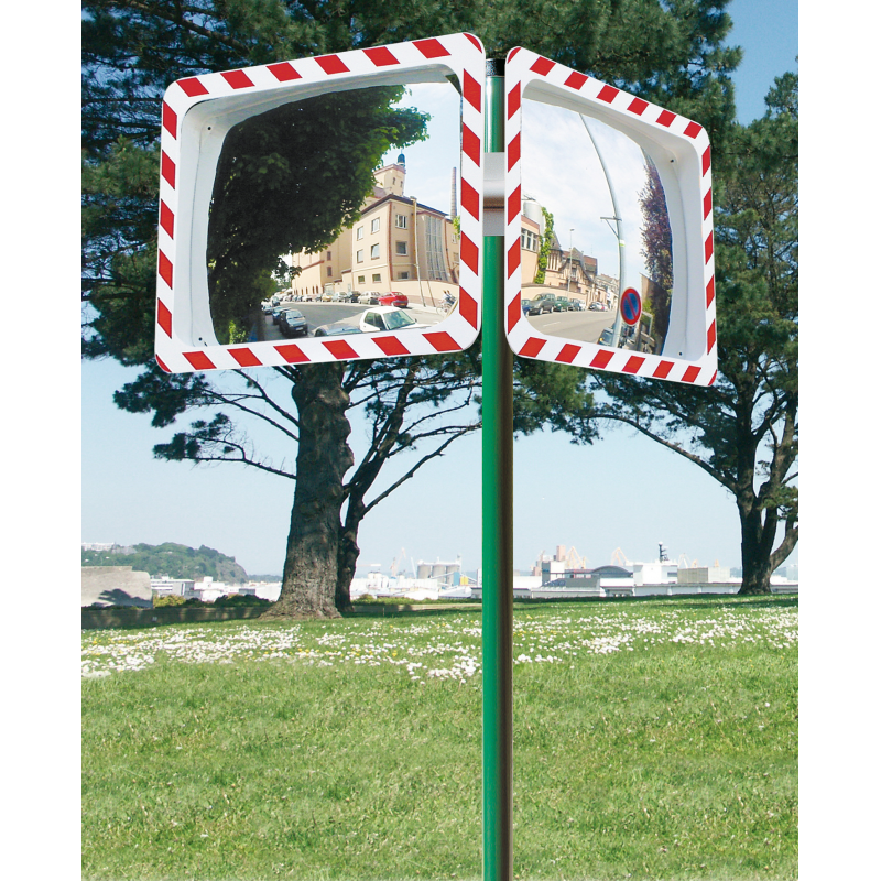 Poteau peint pour miroir