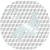 Plaque porte plexi ,effet 3D " Salle d'attente"