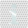 Plaque porte plexi ,effet 3D " Information"