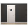 Plaque porte plexi ,effet 3D  "Privé"