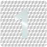 Plaque porte plexi ,effet 3D  "1"