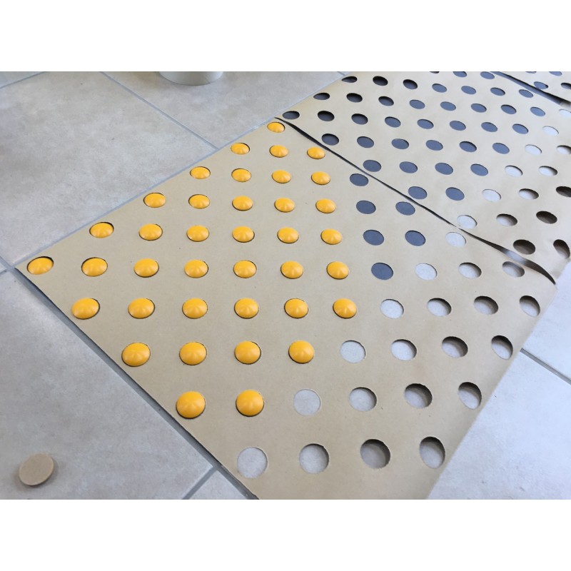 Kit de 200 pastilles auto-adhésives
