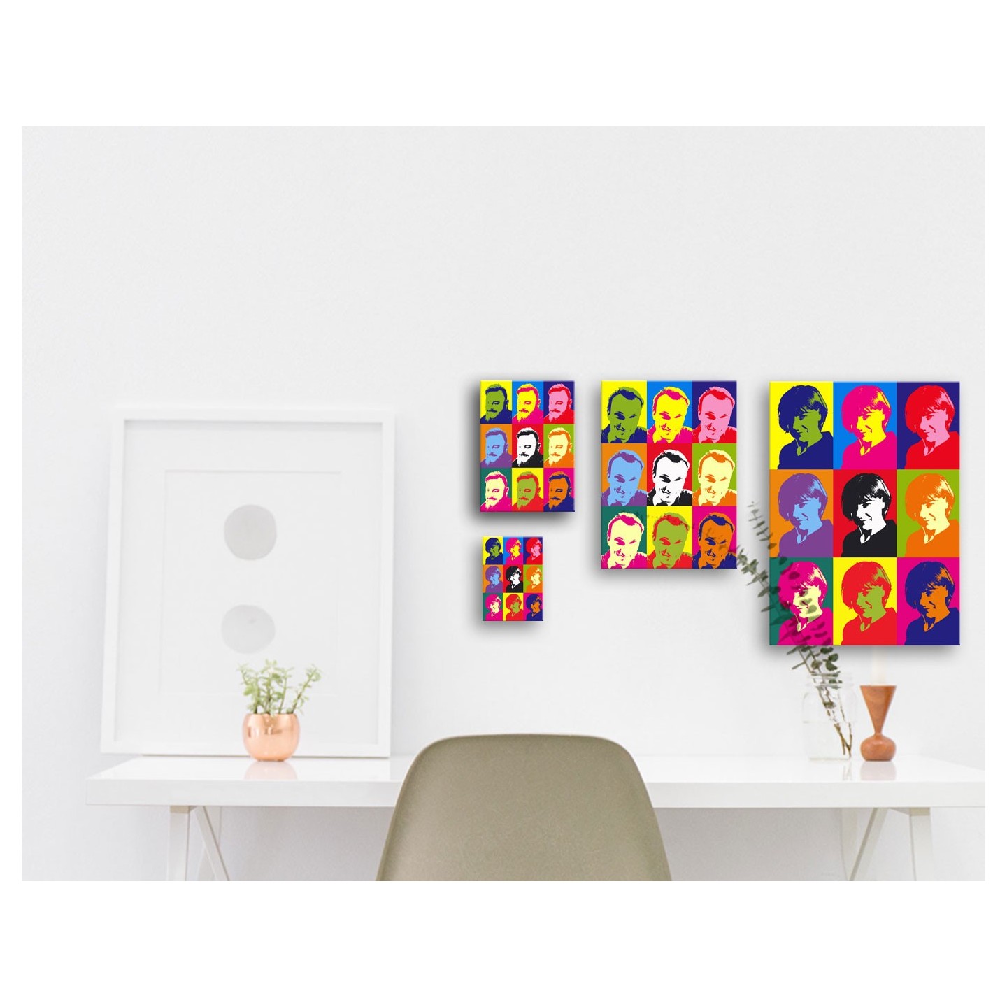 Impression style "Andy Warhol" dim:180x130mm