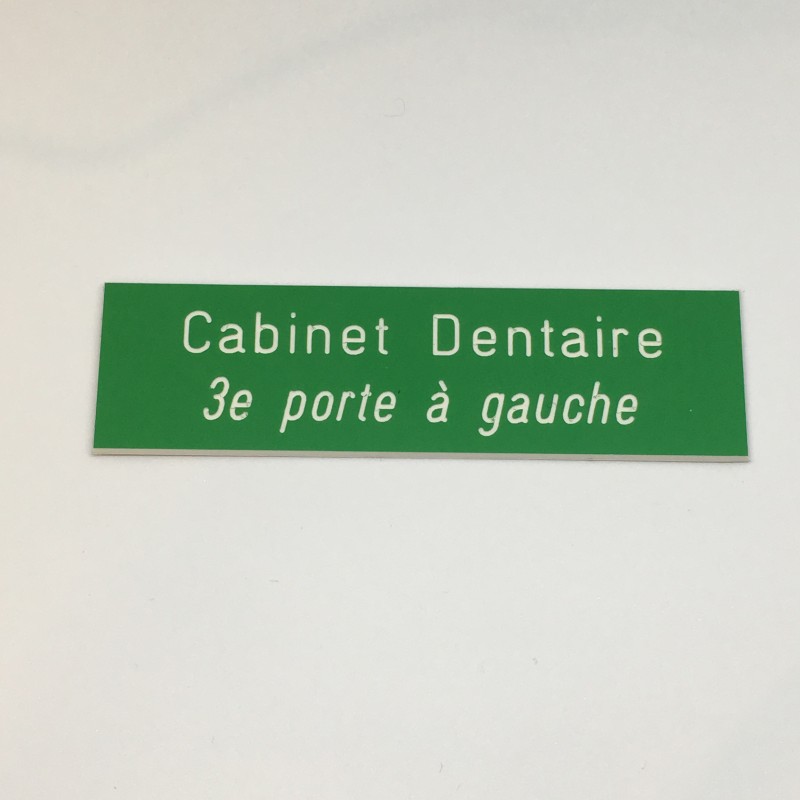 Quel est le prix d'une plaque de boite aux lettres ?