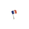 Les drapeaux à agiter en papier