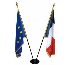 Drapeau de Mairie en polyester, format 1000 x 1500 mm