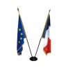 Drapeau de Mairie en polyester, format 1000 x 1500 mm