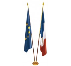 Lot de 2 drapeaux de Prestige