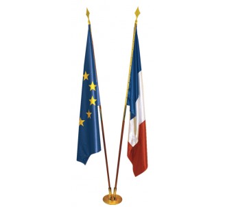 Lot de 2 drapeaux de Prestige