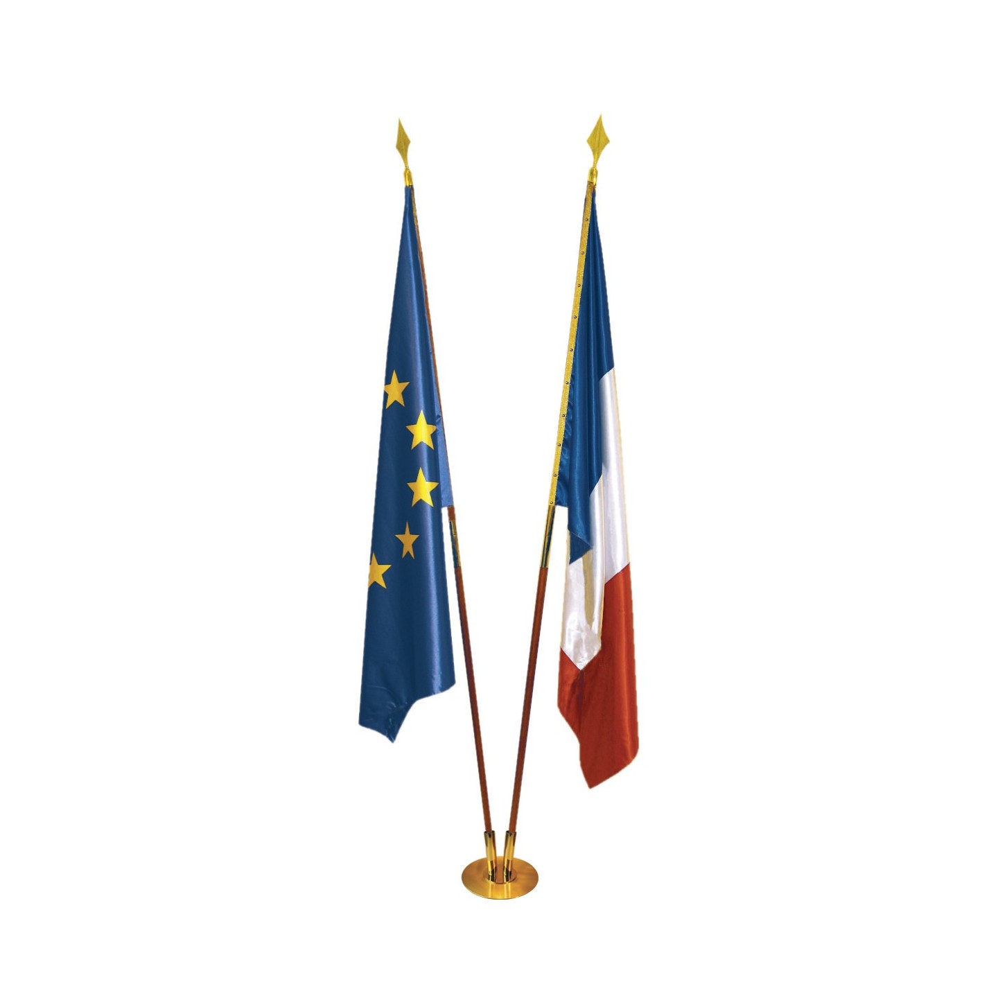 Lot de 2 drapeaux de Prestige