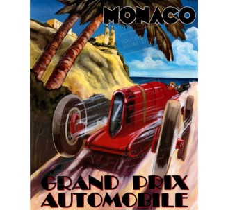 Plaque publicité " GPAuto Monaco "