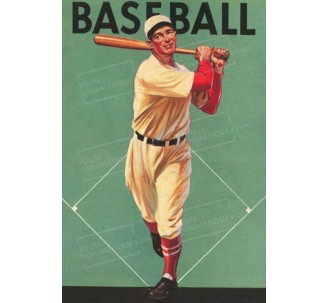 Plaque publicité " Baseball "