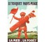 Plaque publicité "Le Touquet Paris Plage "