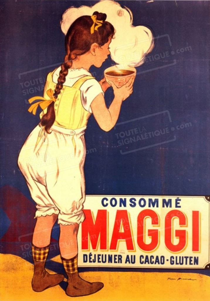 Maggi Pèse Aliment Très Rare Sur , Style Vintage, Avec Sa