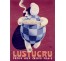 Publicité Vintage "Lustucru" sur plaque alu