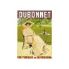 Publicité Vintage  "Dubonnet" sur plaque alu