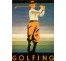 Publicité Vintage "Golfing" sur plaque alu