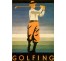 Publicité Vintage "Golfing" sur plaque alu