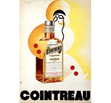 Publicité Vintage "Cointreau" sur plaque alu