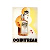Publicité Vintage  "Cointreau" sur plaque alu