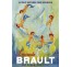 Publicité Vintage "Limonade Brault" sur plaque alu