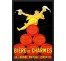 Publicité Vintage "Bière des Charmes" sur plaque alu