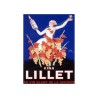 Publicité Vintage  "Kina Lillet" sur plaque alu