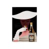 Publicité Vintage  "Linherr Vermouth Blanco" sur plaque alu
