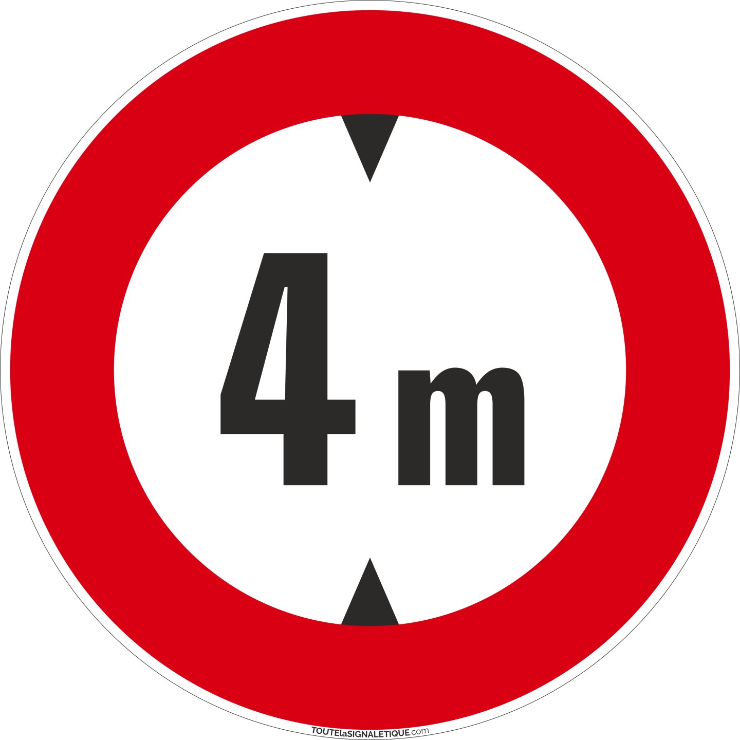 Panneau Hauteur 4m maxi
