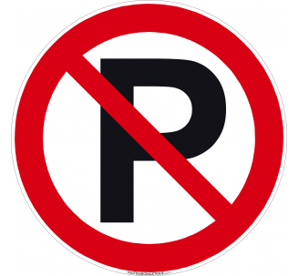 Panneau Parking interdit